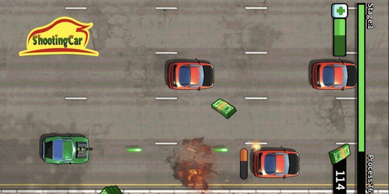 Shooting Car